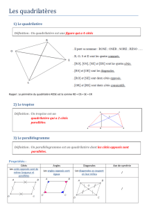 Les quadrilat  res - Académie de Nancy-Metz