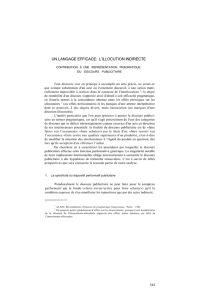 Un langage efficace: l´illocution indirecte : contribuition à une