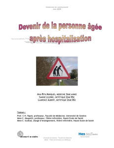 rapport - Faculté de médecine