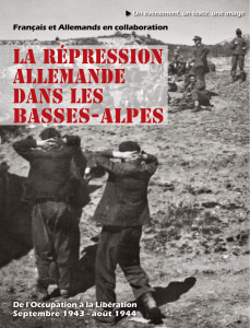 La répression allemande dans les Basses-Alpes