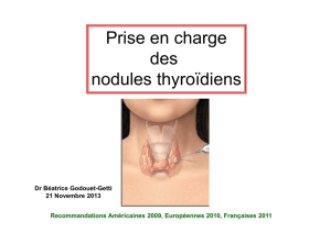 Exploration des nodules thyroïdiens