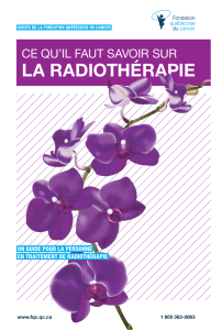 Ce qu`il faut savoir sur la radiothérapie