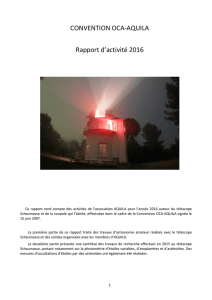 Rapport d`activité 2016