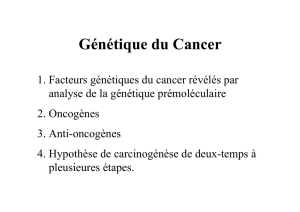 Génétique du Cancer