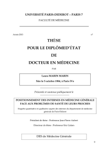 Texte de la thèse - Accueil DMG PARIS