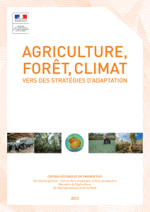 Agriculture Forêt Climat - Agreste