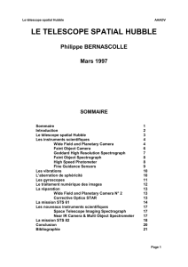 le telescope spatial hubble