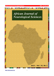 African Journal of Neurological Sciences