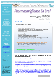 Pharmacovigilance en Bref n°11-02 téléchargeable sur ce - AP-HM