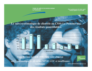Le suivi systématique de clientèle au CSSS La Pommeraie
