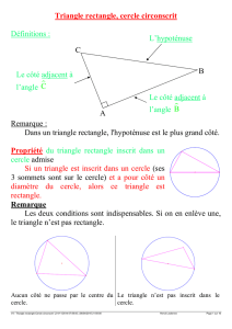 V4 - Triangle rectangle
