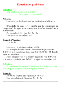 v4 - Equations et problèmes