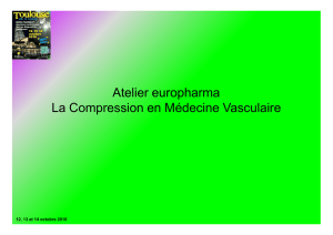 La Compression en Médecine Vasculaire - Euro