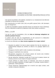 CONSEILS DE REEDUCATION CHANGEMENT DE PROTHESE +