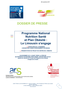 Dossier de presse - Santé