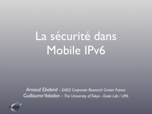 Arnaud Ebalard - EADS Corporate Research