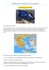 L`exposé d`Eva P. sur la Grèce. - Ecole publique de Guiler-sur