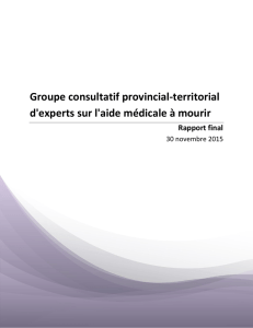 Groupe consultatif provincial-territorial d`experts sur l`aide médicale