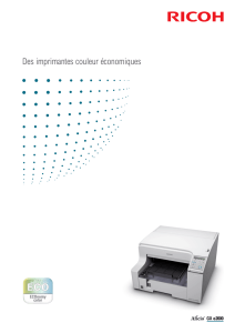 Imprimantes GelSprinter