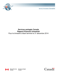 Pour le trimestre s`étant terminé 31 décembre 2014, Version PDF