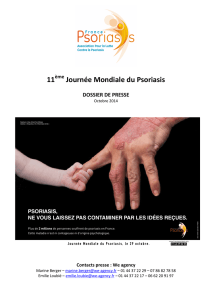 Journée Mondiale Psoriasis 2014