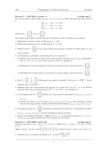 Préparation à l`écrit du concours