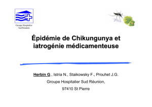 Épidémie de Chikungunya et iatrogénie