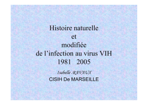 Histoire naturelle du VIH