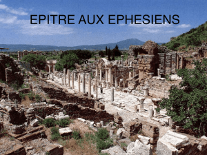Ephésiens - espaces