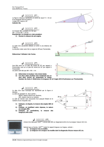 Leçon n°5 : Les relations Trigonométriques - Ducros Prof
