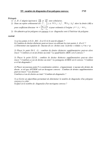 TP : nombre de diagonales d`un polygone convexe 1°S5