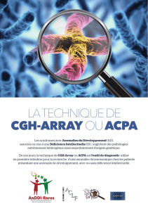 CGH-Array ou ACPA - AnDDI