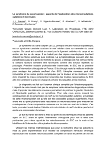 apports de l`exploration des microcirculations cutanées et