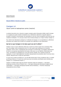 Canigen L4 - European Medicines Agency