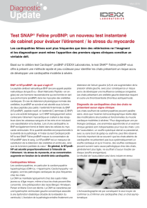 Test SNAP ® Feline proBNP