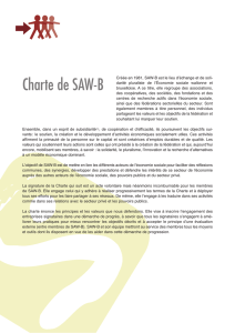 Charte de SAW-B