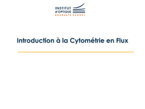 Introduction à la Cytométrie en Flux