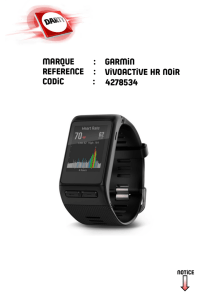 marque : reference : codic : garmin vivoactive hr noir 4278534