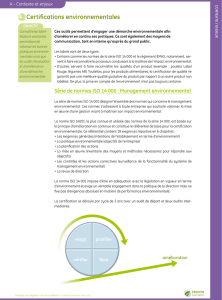 Certifications environnementales