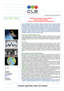 CP CLS BIODIVERSITE - Collecte Localisation Satellites