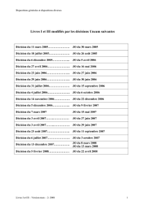 Livres I et III Avril2008