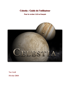 Celestia User`s Guide