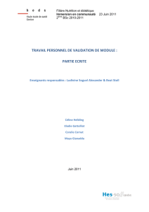 rapport - Faculté de médecine