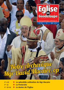 La splendide ordination de Mgr Macaire La Pentecôte P 13