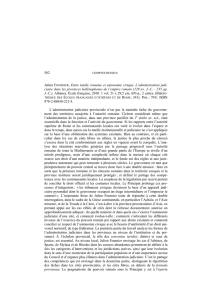 582 Julien FOURNIER, Entre tutelle romaine et autonomie civique. L