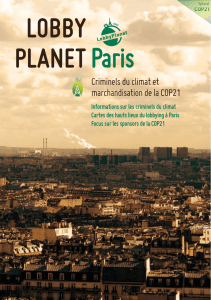 lobby planet - Observatoire des multinationales