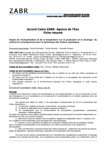 Accord Cadre ZABR- Agence de l`Eau Fiche résumé