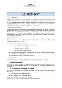 Pied bot - agence