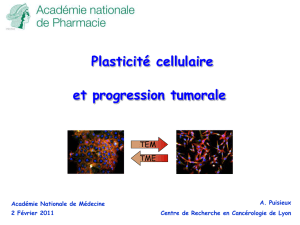 Diapositives présentées - Académie Nationale de Pharmacie