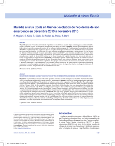 07 Migliani R. Maladie à virus Ebola en Guinée